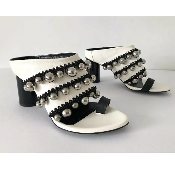 studded mule sandals